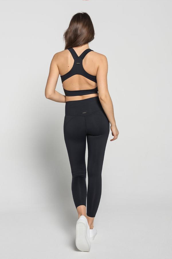 CURVE BRA TOP - BLACK