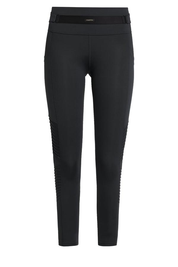 JETSETTER CROP LEGGINGS - BLACK