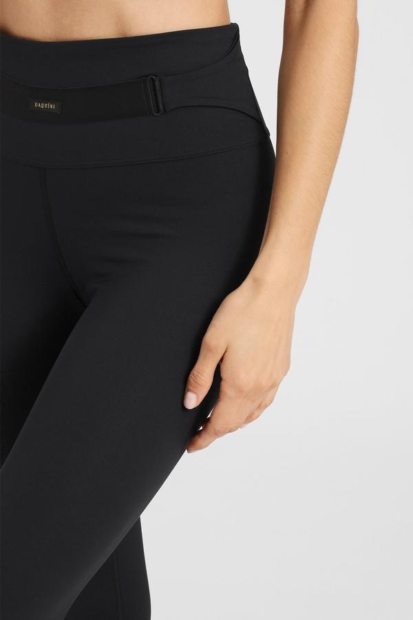 SKYE CROP LEGGINGS - BLACK
